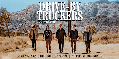 Drive-By Truckers Spring 2023 tour at the Floridian Social, St.Pete Florida