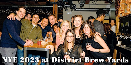 District Brew Yards New Year's Eve Party-Unlimited Craft Beer & BBQ Buffet