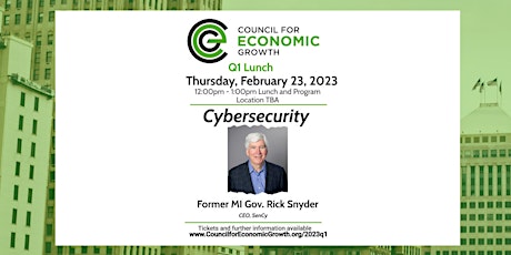 Q1 2023 Lunch - Cybersecurity