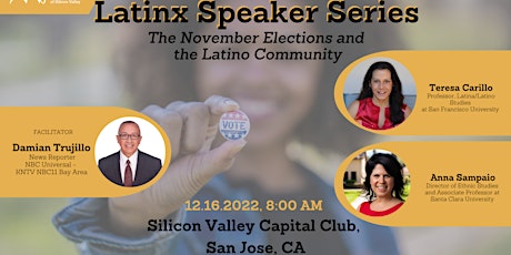 Latinx Speaker Series | The November Elections and the Latino Community