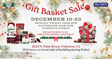 Wine Country Gift Basket Sale