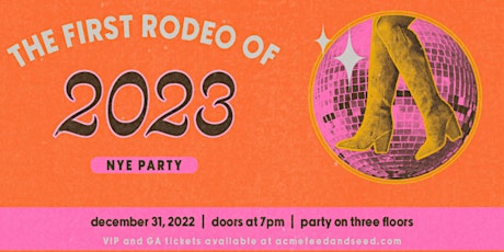 Acme's Disco Rodeo New Year's Eve Party Downtown Nashville 2023