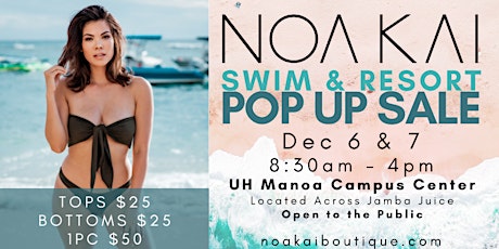 Noa Kai Swim and Resort Wear Pop Up Sale