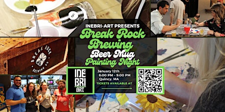 Beer Mug Painting at Break Rock Brewing CO
