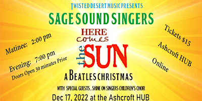 Sage Sound  Singers: Here Comes The Sun,  A Beatles Christmas
