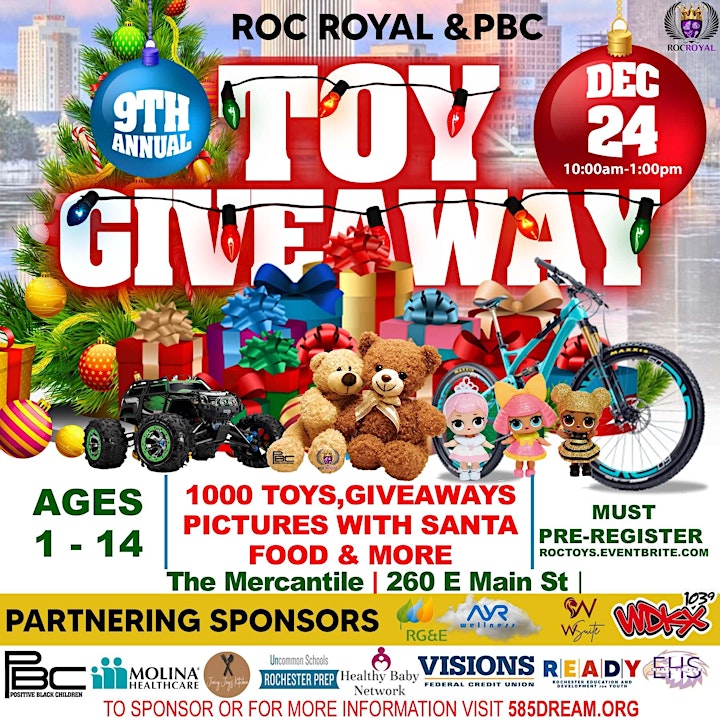 9th Annual Christmas Toy Giveaway image