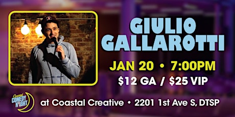 Giulio Gallarotti Return to Coastal Creative!