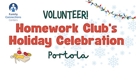 Volunteer With Us: Homework Club Celebration