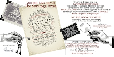 Murder Mystery at Saratoga Arms