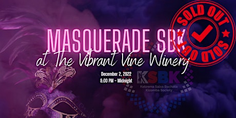 Masquerade Dance at The Vibrant Vine Winery primary image