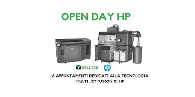 Open Day HP: la rivoluzionaria tecnologia Multi Jet Fusion Open Day HP: la rivoluzionaria tecnologia Multi Jet Fusion