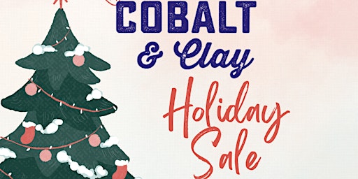 Cobalt & Clay Ceramic Holiday Sale