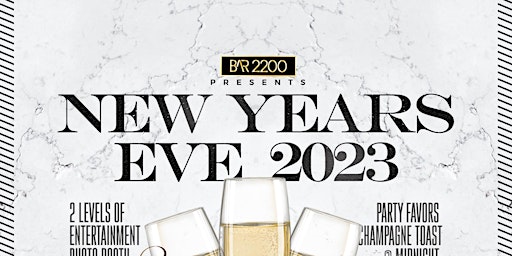 New Year Eve 2023 @ Bar2200 | Food | Champagne Toast | Live  Djs