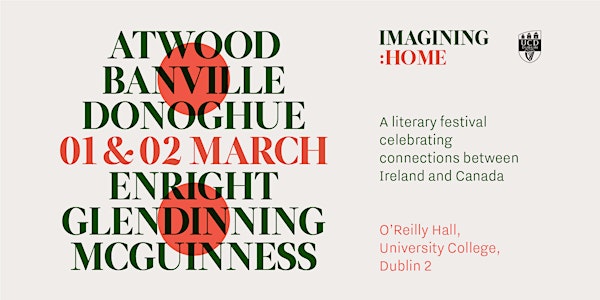 UCD Imagining Home: Literary Connections between Canada and Ireland