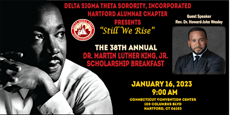 Hauptbild für 38th Annual Dr. Martin Luther King, Jr.  Scholarship Breakfast
