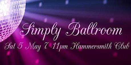 Simply Ballroom May Ball 2018 primary image