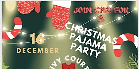 Christmas pajama party