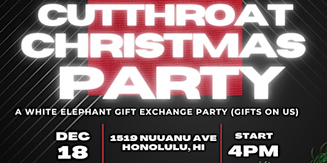 CutThroat Christmas Party