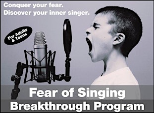 Fear of Singing Breakthrough Workshop-NYC primary image