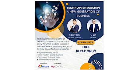 Technopreneurship: A New Generation of Business