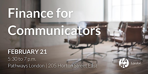 Finance for Communicators