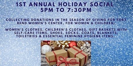 1st Annual Holiday Social