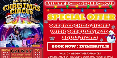 Courtney's  Daredevil Winter Circus -GALWAY SPECIAL OFFER TICKETS ONLY