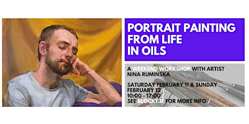 Portrait Painting In Oils