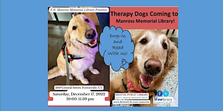 Read to the Therapy Dogs! Drop-In