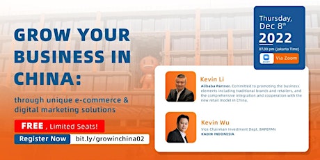 GROW YOUR BUSINESS IN CHINA