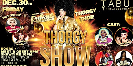 The Thorgy Show @ TABU Philadelphia
