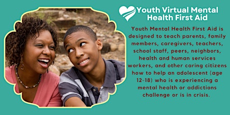 Virtual Youth Mental Health First Aid primary image