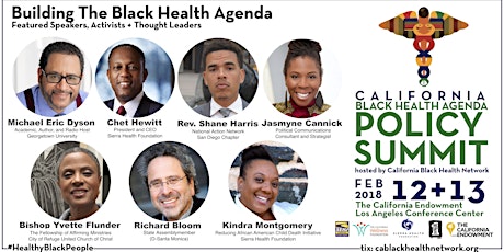 The California Black Health Agenda Policy Summit  primary image