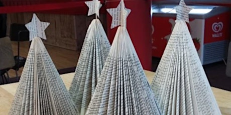 Crafts & Cocktails: Book Page Christmas Trees