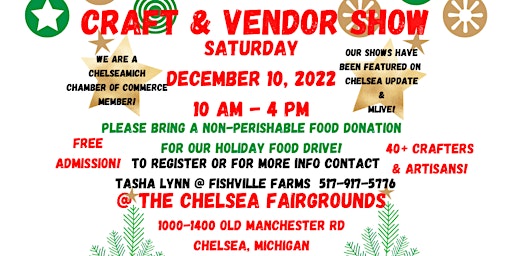 Fishville Farms Christmas Craft Show & Food Drive