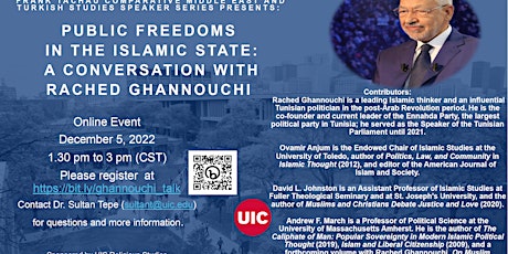 Public Freedoms in the Islamic State: A conversation with Rached Ghannouchi