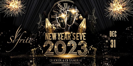 New Years  Eve At  Sofrito On The Hudson  !