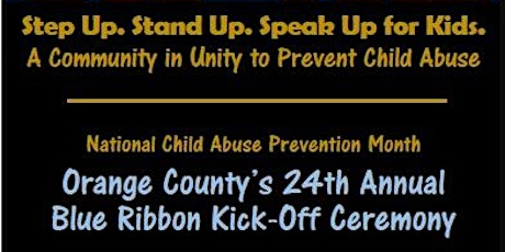 2018 Blue Ribbon “Child Abuse Prevention” Month Kick Off Ceremony primary image