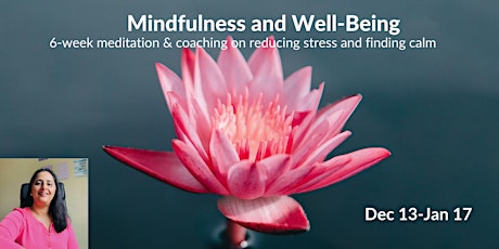 Mindfulness & Well-Being: 6-weeks of meditation & coaching
