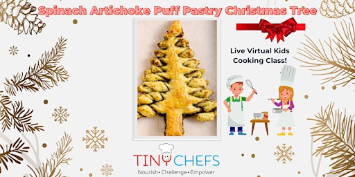 Friday Night Fun Appetizer – Spinach Artichoke Puff Pastry Christmas Tree