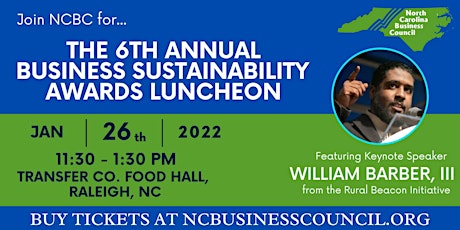 NCBC Business Sustainability Awards Luncheon 2022