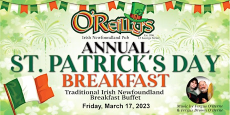 O'Reilly's St Patrick's Day Annual Breakfast 2023