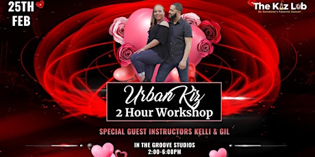 Urban Kiz  Workshop - Special Guest Instructors Kelli & Gil from Dallas