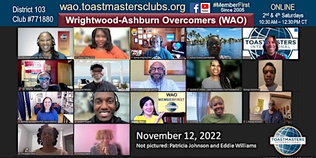 Develop Your Leadership Skills with the WAO Toastmasters Club