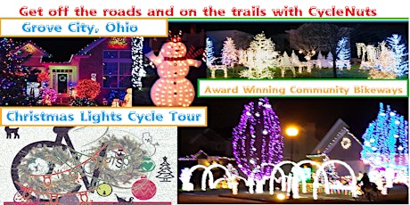 Christmas Lights Selfie Cycle Tour on Community Bikeways - Grove City, Ohio