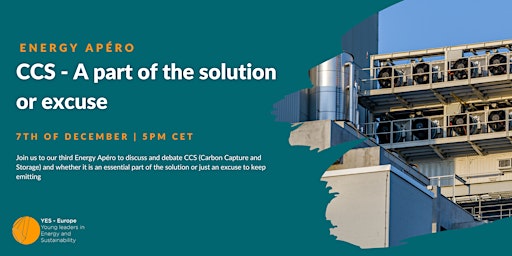 Energy Apéro: CCS - A part of the solution or an excuse
