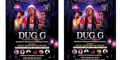 Dug G - 3 Albums Release Party @ Orlando