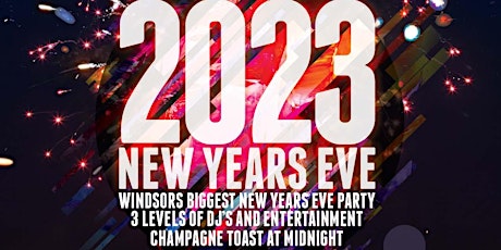 Primaire afbeelding van New Years Eve 2023 @ Turbo Downtown Windsor