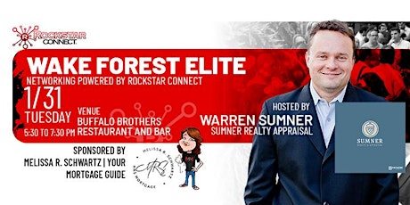 Free Wake Forest Elite Rockstar Connect Networking Event (January, NC)