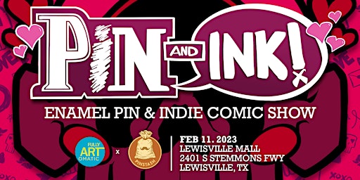 The Pin & Ink Show: Enamel Pins and Indie Comics